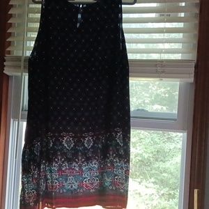 Emery Rose  navy 2x dress